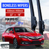 For BYD F3  2012-2022 Car Windshield Wiper U-type Soft Rubber Frameless Bracketless Car Wipers 22"+18"