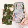 Чехол для Huawei P Smart 2021 Huawei Y7A PPA-LX3 PPA-LX1 PPA-LX2 Элегантная Печать Мягкий Силикон Ударопрочный Чехол для Телефона