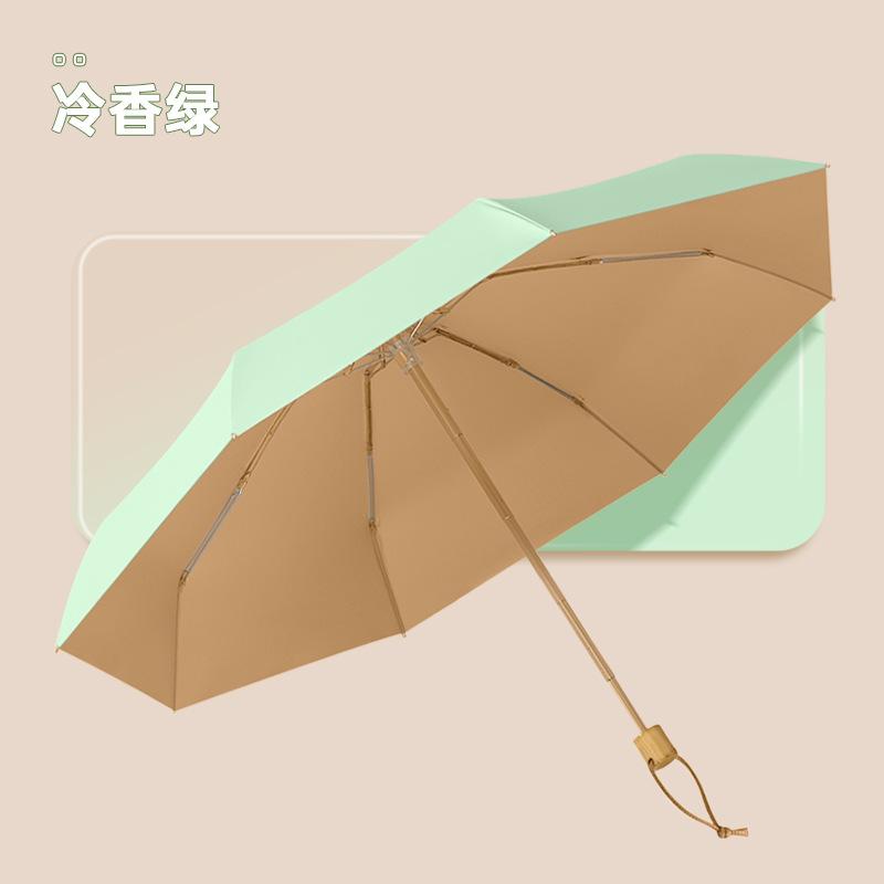 50% Off, Eight-bone Umbrella, Sun Umbrella, Women's Sunscreen, UV Protection, Silver Glue Parasol, Small Fresh Weather and Rain Folding