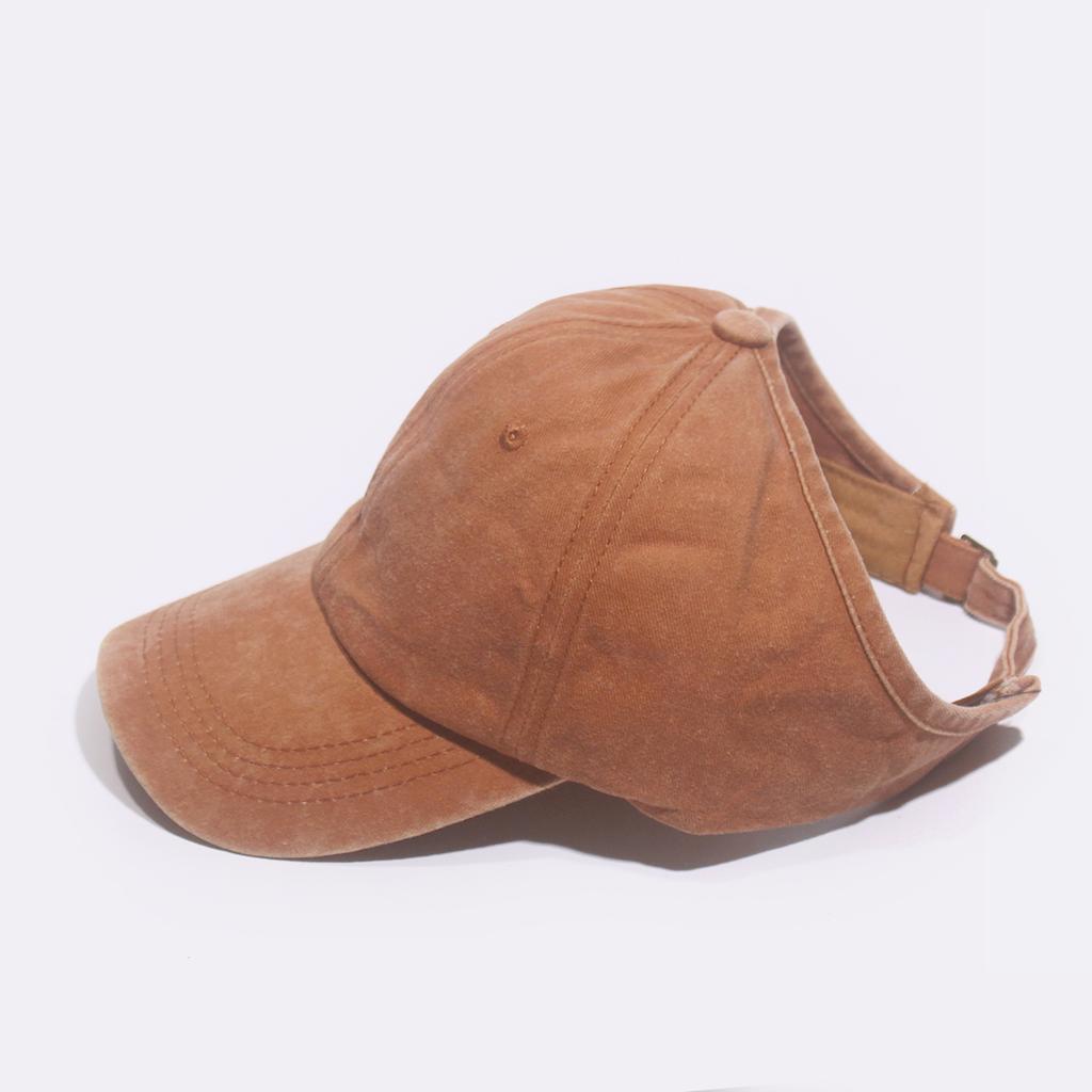 Ponytail Baseball Cap for Women Spring Summer Sun Hat Running Snapback Hat Messy High Bun Women's Caps Female