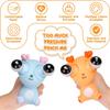 Милая игрушка-дракон для снятия стресса с выпученными глазами 4 мл