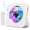 Fohil CD Tabletop Radio and Cassette Dustproof Transparent Compatible with LED Remote Music PSE Japanese Instruction White Player, Player,