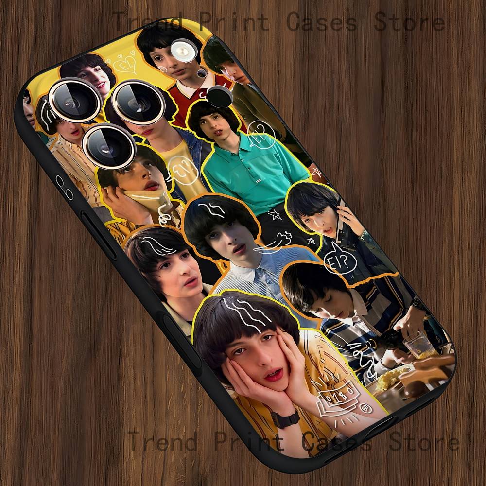 F-Finn W-Wolfhard Phone Case For iPhone 14,16,12,13,15,11,17,Pro,Max,Plus,E,Air,Mini  Soft Cover