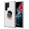 Забавный грустный хомяк Мем Чехол для телефона Capa для Samsung S26 Ultra S25 Edge Galaxy S23 S21 S20 S24 FE S22 S10 Plus Прозрачный ТПУ Чехол