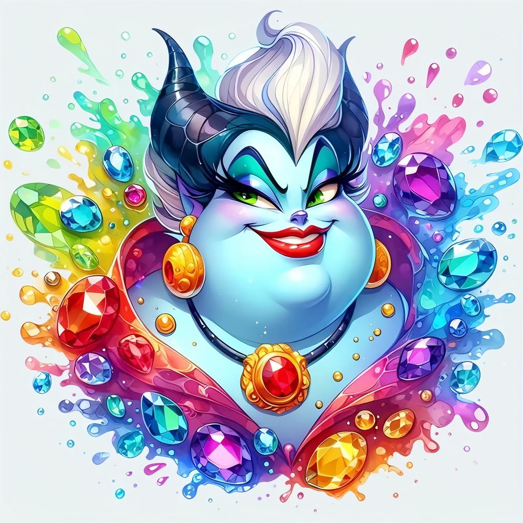 Алмазная вышивка «Фея Динь-Динь» Картина «Малефисента» Картина «Кошмар перед Рождеством» Мозаика Настенный декор