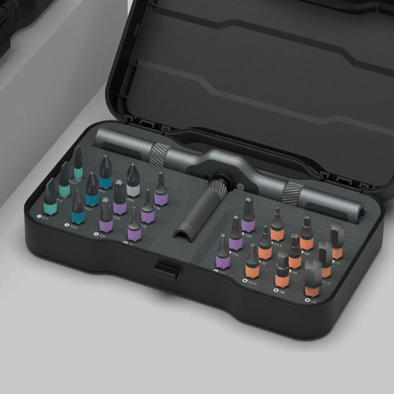 Прецизионные ручные инструменты Работа 24 в 1 Многоцелевая трещотка Набор отверток Магнитные биты Набор инструментов Сделай сам Бытовой инструмент для ремонта