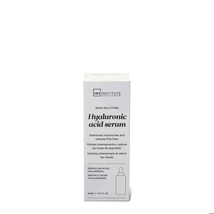 Sérum visage - IDC INSTITUTE - Acide hyaluronique - 30 ml - Hydratation - Sans parabène
