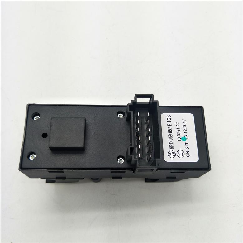 Для Skoda Fabia 2011-2014 общий переключатель подъема оконного стекла, переключатель подъемника окна, центральный переключатель, передний, задний, левый и правый