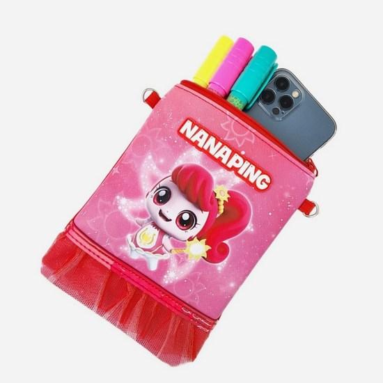 Haute Anjou Girls' Catch-Tinnipping Lace Square Cross, a Popular Character In Korea