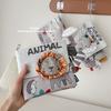Детские тканевые книги, игрушки, животные, мягкие обучающие развивающие игрушки для развития детей, Монтессори, сенсорные книги, детские игрушки 0 12 месяцев
