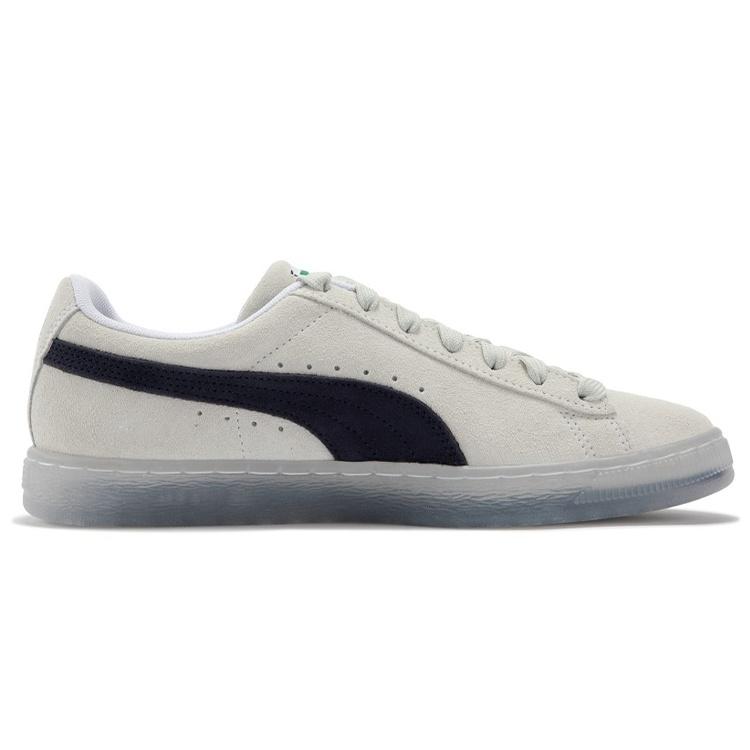 Puma Замша Полупрозрачный 'Белый Черный' Мужской 383894-03