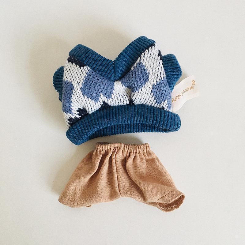 Cute 17cm Vinyl Plush Doll Outfits Blind Box - LaBuBu Pendant Dress Accessories