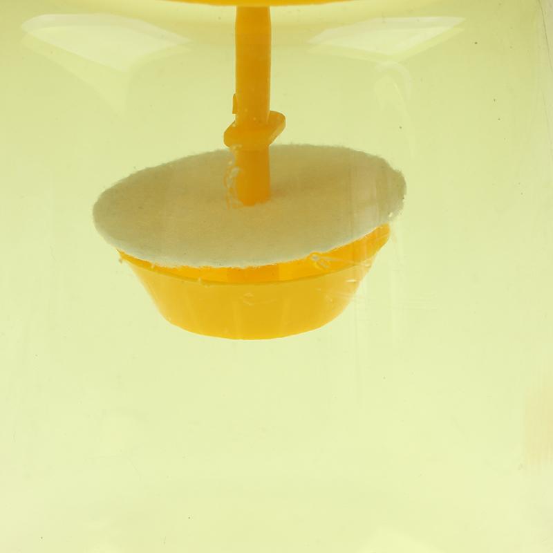 Fruit Fly Trap Killer Plastic Yellow Drosophila Trap Fly Catcher Pest Insect Con