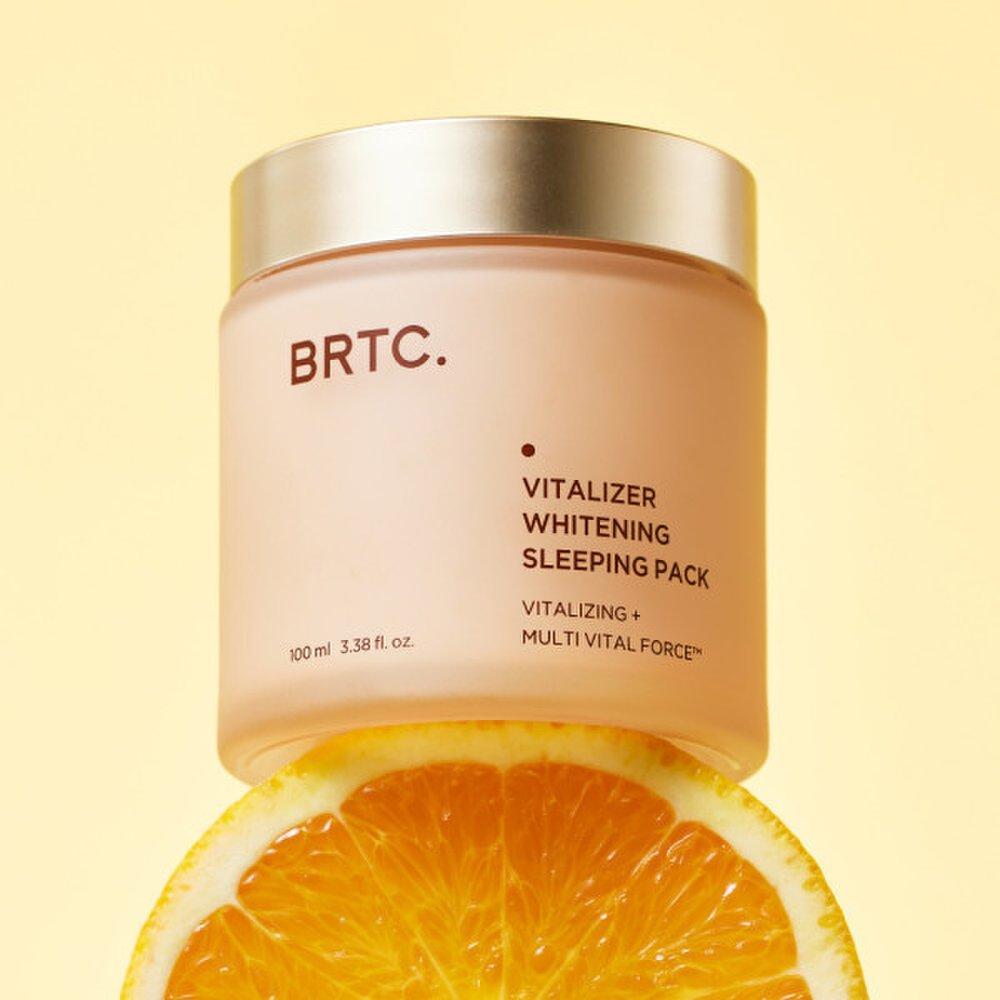 BRTC Vitalizer Whitening Sleeping Pack 100 мл / Ночной крем / Ночная маска