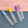 4pcs Clear Plastic Embroidery Felting Sewing Needles Container Pin Needle Storage Tubes Bottle Holder