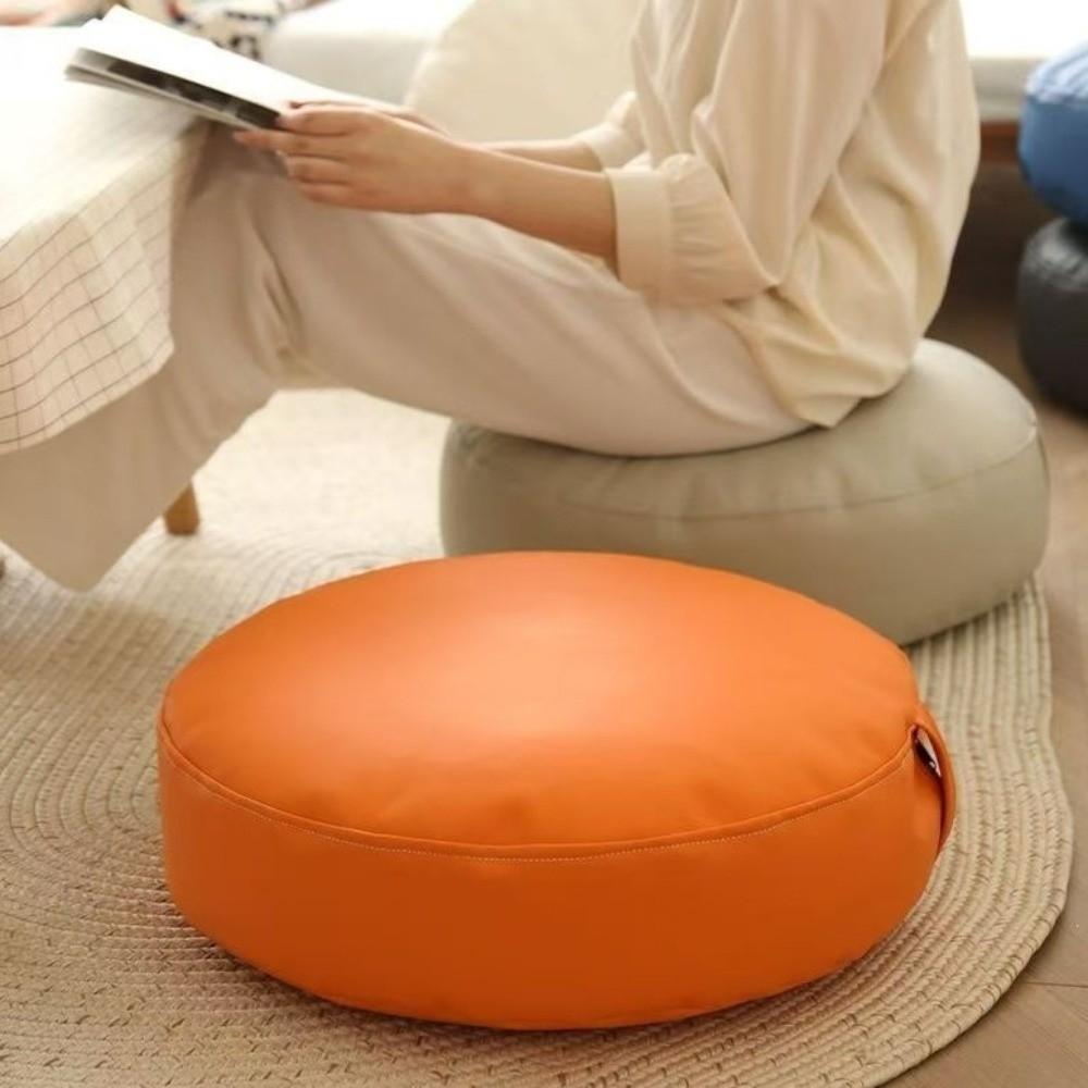 Thicken Chair Cushion with Filling Floor Seat Mat Minimalist Style Chair Pad Dorm Use