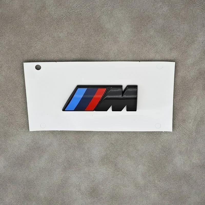 AAAQG1 NEW Car Fender Side Emblem Rear Trunk Badge M Logo Sticker For BMW M M3 M5 M6 X3 E46 E90 F30 G20 E36 E34 G30 Accessories