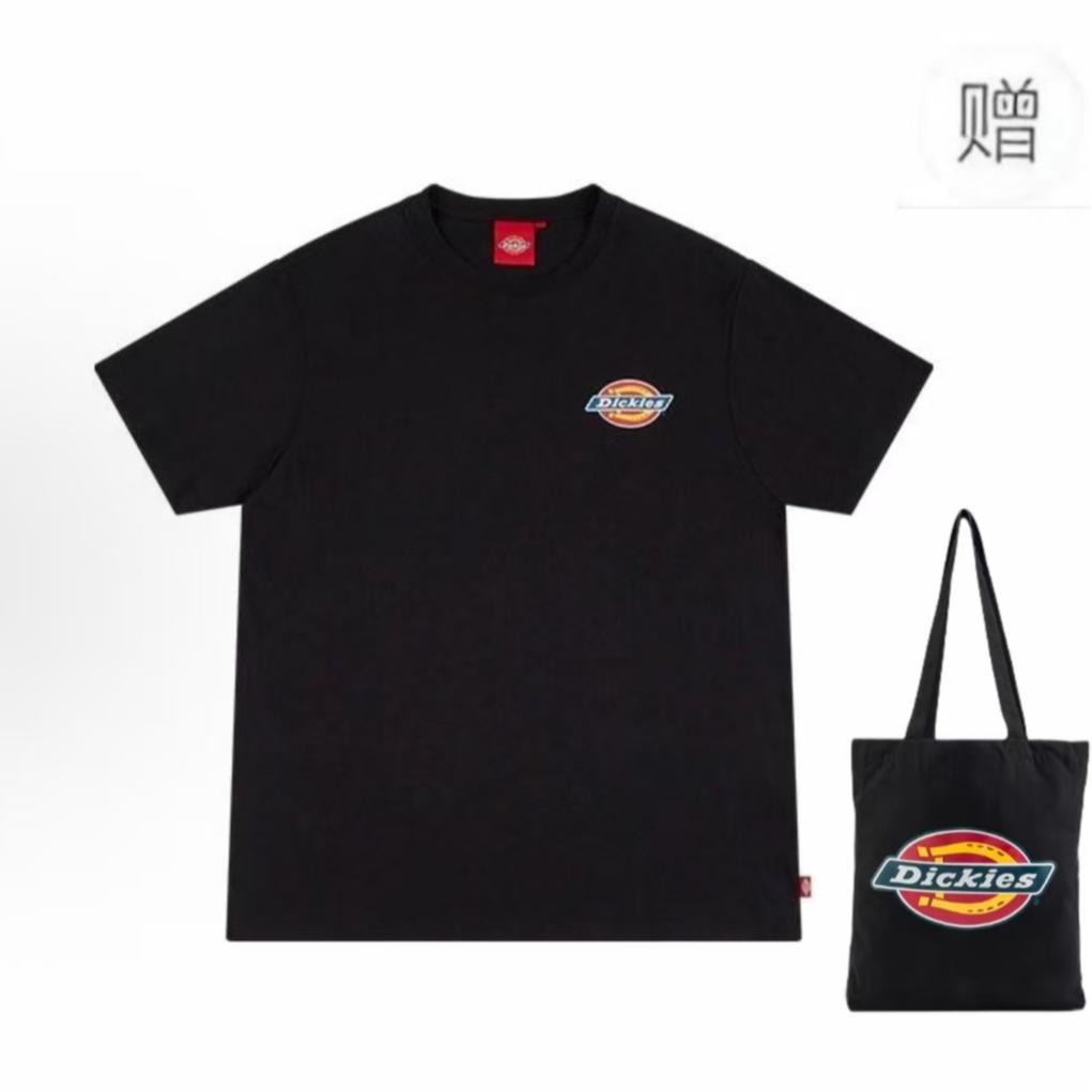 Dickies T Shirts Unisex Crew Neck Moderate Straight Fit DK008905BLK