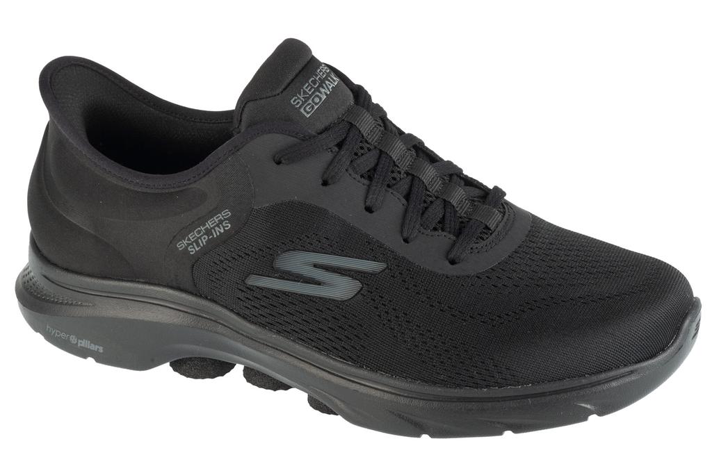 Skechers Go Walk 7 - Valin, Mens Black Sneakers