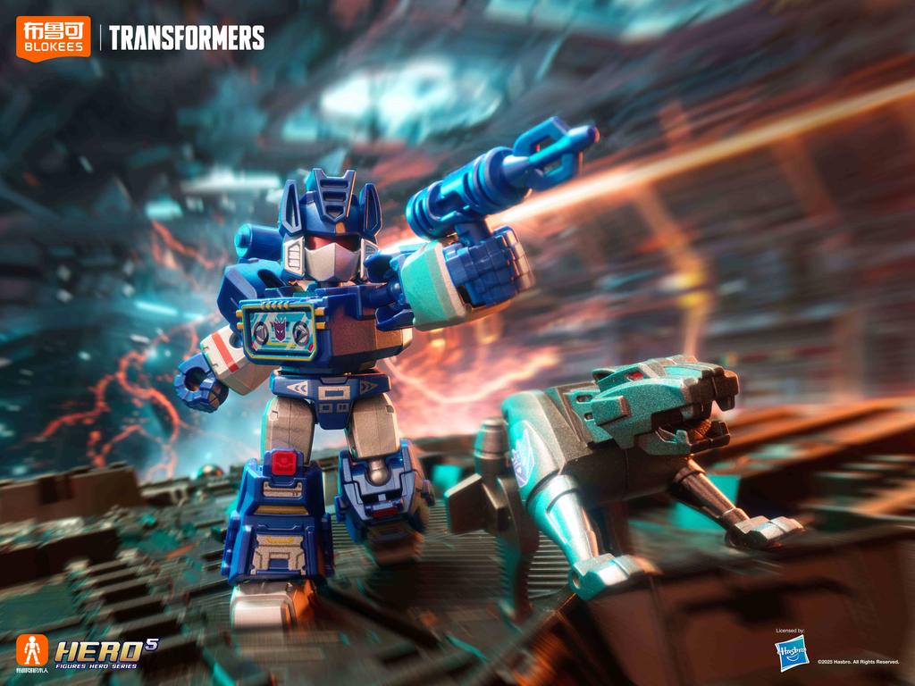 Blokees Devastator Transformers Starry Edition Vol.3 Devastator OPTIMUS PRIME MEGATRON BUMBLEBEE Armored Robot Blind Box Kid Toy