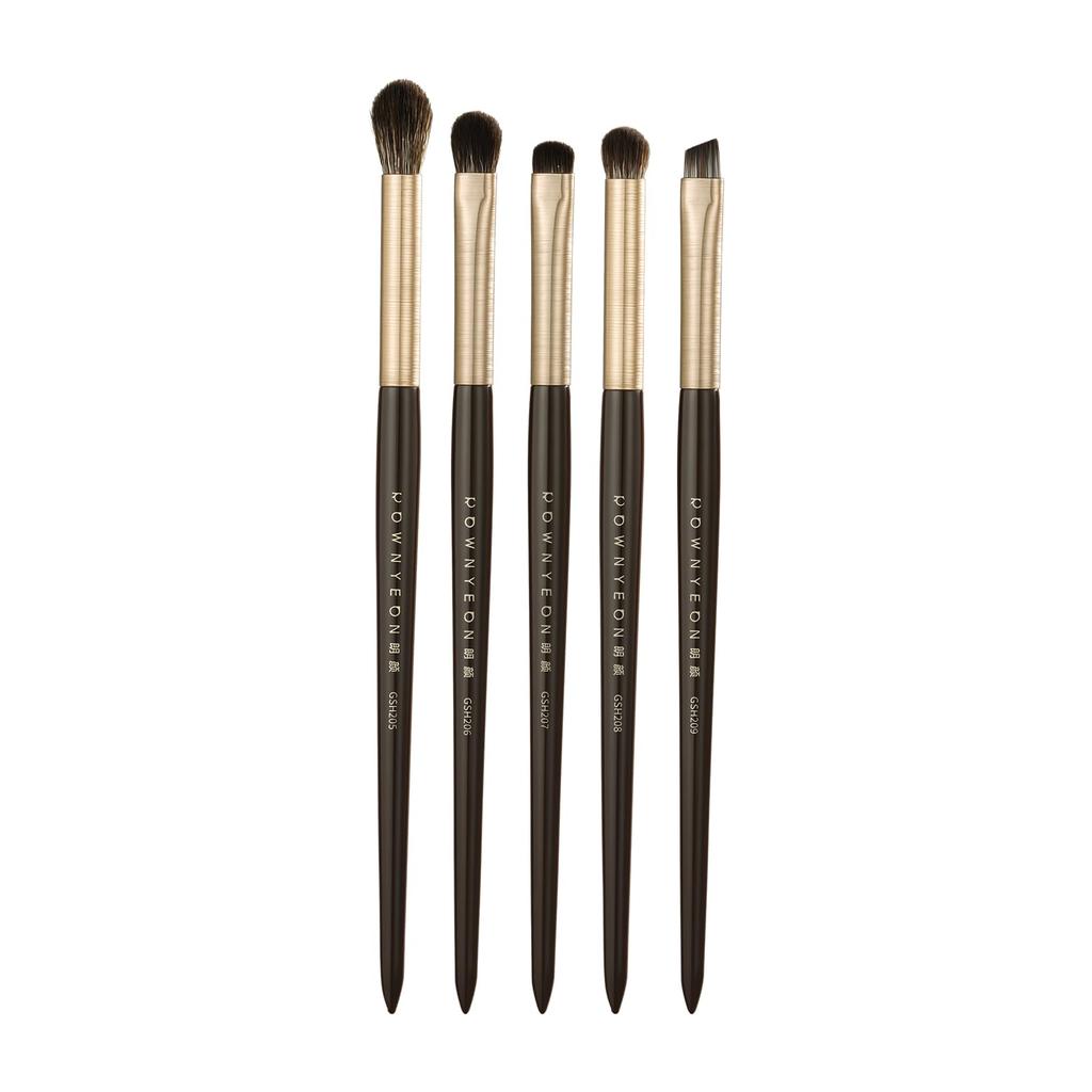 ROWNYEON Makeup Brush Eyeshadow Cosmetic Fiber Easy To Gentle Bristles Set, 5-Piece Set, Brush, Brush, Bristles, Soft, Use,