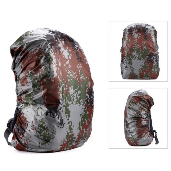 Водонепроницаемый рюкзак от дождя, регулируемый портативный 20-80л, уличный походный рюкзак, сумка для кемпинга, защитная камуфляжная непромокаемая пылезащитная крышка