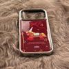 Позолоченный чехол для мобильного телефона Pony iPhone17promax 13 Праздничный красный 16 Apple 17 и другие модели