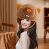 Animal Headwear Cute Cartoon Groundhog Hat for Role Play Holiday Halloween
