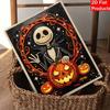 Halloween Jack Skellington pumpkin pearl painting art kit handmade diy home decorations