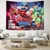Clown Horror Tapestry Hanging for Bedroom,Livingroom, Playroom,Decor Art Room Wall Tapestry Holiday and Birthday Gifts