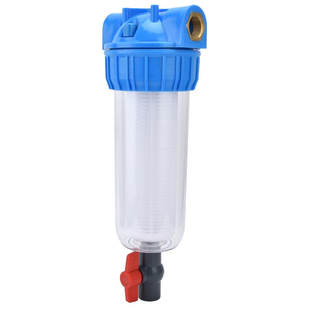 ABS Pipeline Filter G1 Thread Drinking Line Filter Connecting Fitting Poultry Water System