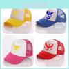 Настраиваемая мультяшная бейсболка с вышивкой для всех сезонов в ярких цветах