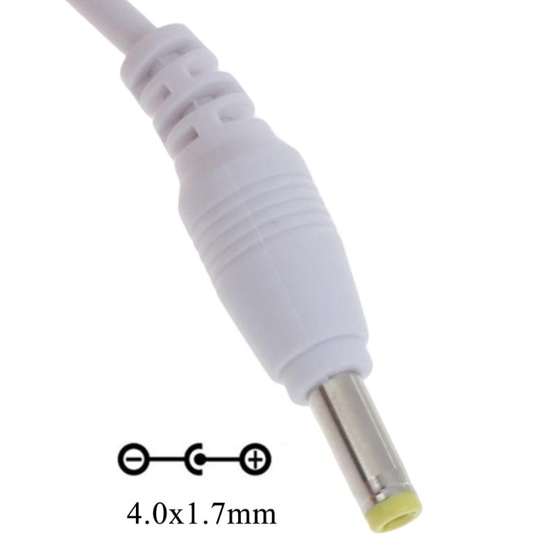 USB на DC 4.0x1.7мм 5 Вольт DC Штекер-бочка Кабель питания, USB Светодиодная лента Фонарик Зарядный шнур USB на DC 4.0x1.7мм