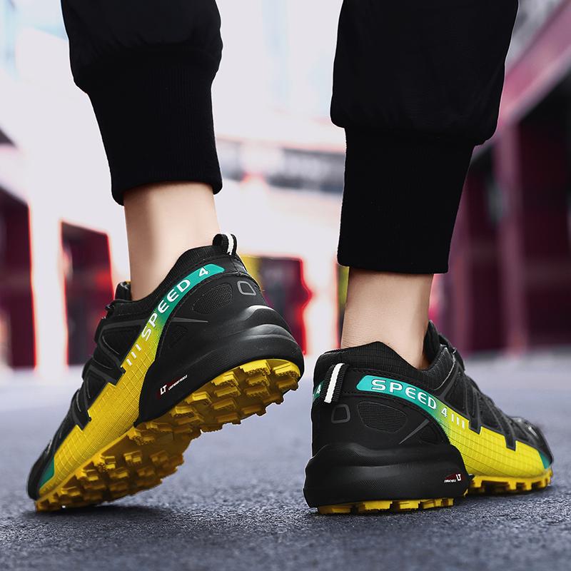 Men's High Quality Anti-Slip Wear Resistant Large Size Men's Outdoor Waterproof Hiking Shoes