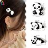Hair Accessories Cute Panda Hair Clip Soft Cute Duck Mouth Clip Girl Heartbreak Hair Side Clip