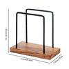 Napkin Holder for Dining Table Capacity Napkin Container Metal Wooden Napkin Holder for Kitchen Table Sturdy Paper for Decors