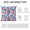 LOVE England Printed Pillow Case Sofa Living Room Bedroom Double-sided Printing Square Cushion Nap Time Pillow Case