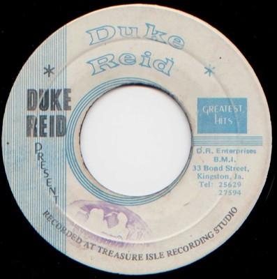 7inch Record HOPETON LEWIS Must Tame You NONE Duke Reid Great 1970 Jamaica Reggae Ska Dub Used