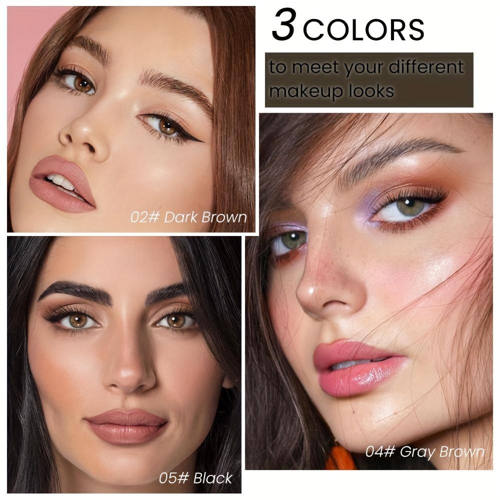 Стойкий водостойкий ультратонкий карандаш для бровей без макияжа - щеточка для бровей с имитацией волос, водостойкий и не вызывающий головокружения, подходит для женщин с любым типом кожи