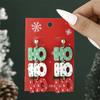 Christmas Drop Earrings For Women Shiny Rhinestone Santa Claus Xmas Tree Snowman Elk Snowflake Long Tassel Dangle Earring Gifts
