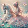 Diamond Painting New 2024 Fantasy Ancient Woman and Horse DIY Diamond Embroidery Cross Stitch Kit Mosaic Handicraft Home Decor J3970