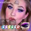 Color Contact Lenses For Eyes 1Pair Anime Cosplay Colored Lenses Blue Red Halloween Lenses Contact Lens Beauty Makeup