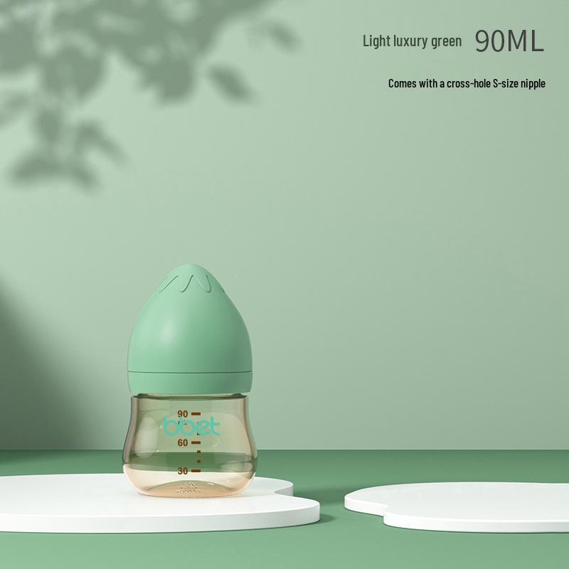 Детская бутылочка PPSU с широким горлышком Babixiang, Защита от падений и колик, Нейтральная чашка для воды, Различные объемы