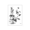 Tattoo Sticker Large Pattern Flower Arm Tattoo Sticker Ink Painting Water Transfer Waterproof Tattoo Sticker