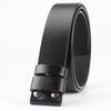 Men's Genuine Cowhide Leather Belt Without Buckle DIY Belt Accessories High Quality Wild Belts