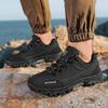 Outdoor Hiking Shoes Men Shock-absorbing Anti-slip Lace-up Low-top Shoes Men Comfortable Breathable Casual Sports Shoes Men