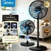 Midea Тихий настольный и напольный вентилятор с 7 лопастями