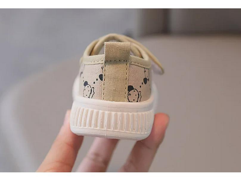 Детские парусиновые кеды весна/осень: Мягкая подошва, дышащая, легко надевается для малышей