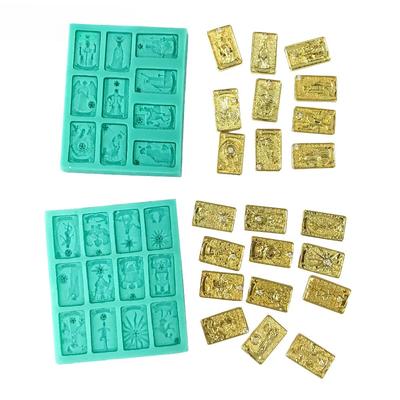 Таро силиконовая форма для помадки шоколадный десерт выпечка инструменты для украшения торта смола ручная работа формы для выпечки кухонная форма