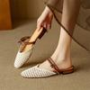 Fashion New Summer Sandals Shoes for Women Round Toe Sandals Fashionable Hollow Out Slippers Gladiator Shoes Women Low Heel Ladies Shoes